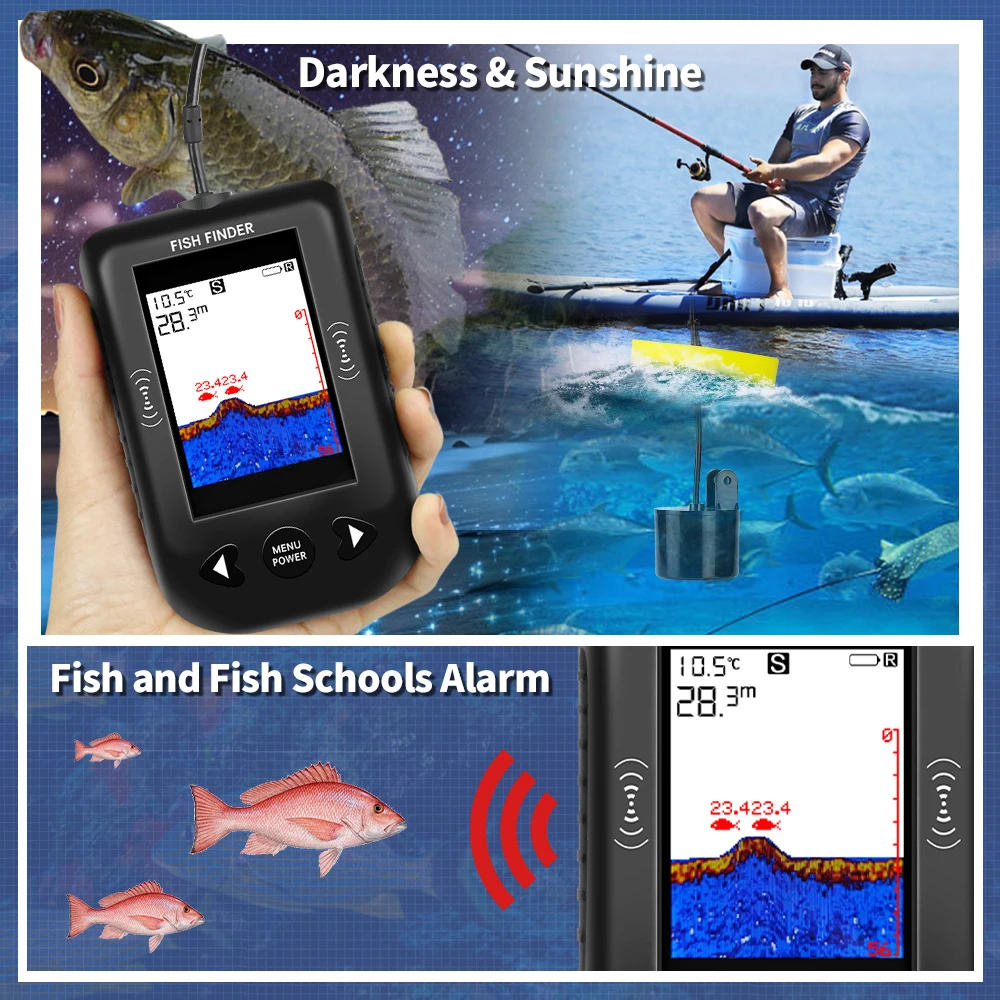Erchang XF03 Fish Finders 45 D - огляд і ціна Fish Finder Cable