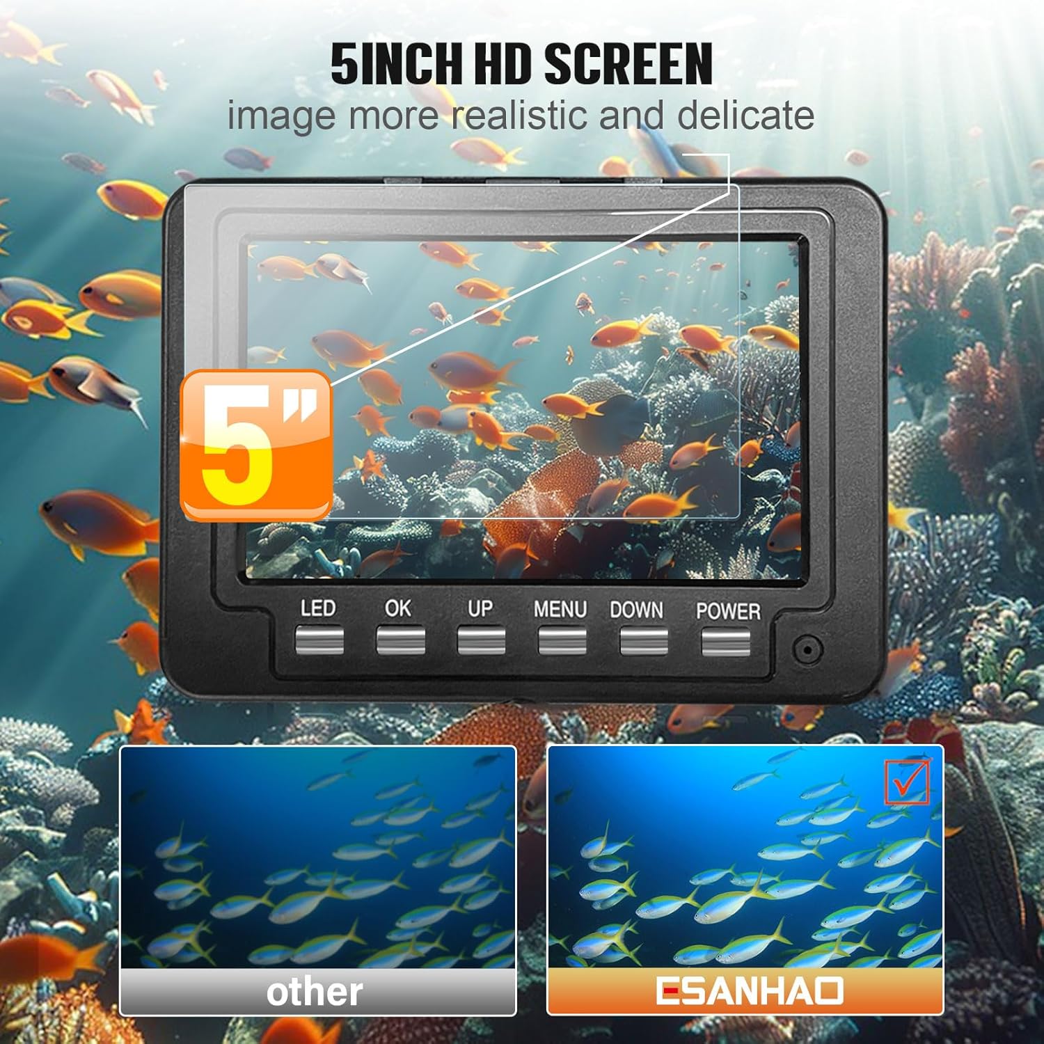 Underwater Fishing Camera - 50 - огляд і ціна Fish Finder Portable