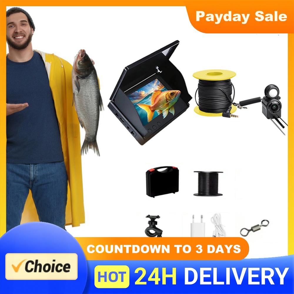 Underwater Fishing Camera 4.3  - огляд і ціна Fish Finder Portable