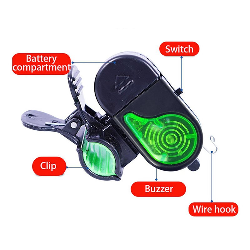 A06F-8PCS Fishing Bite Alarms  - огляд і ціна Fish Alarm