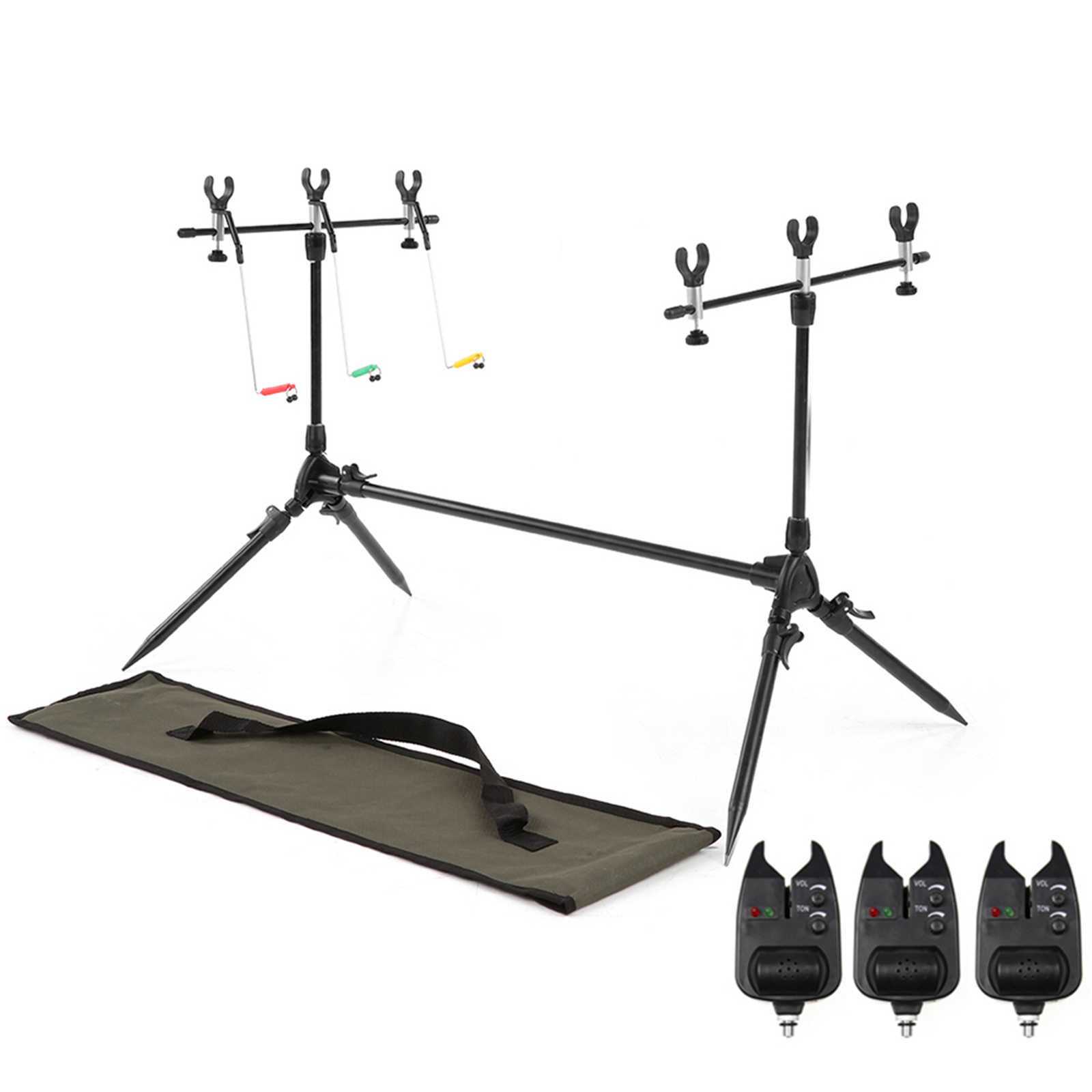 Lixada 3-in-1 Fishing Rod Pod  - огляд і ціна Fish Alarm