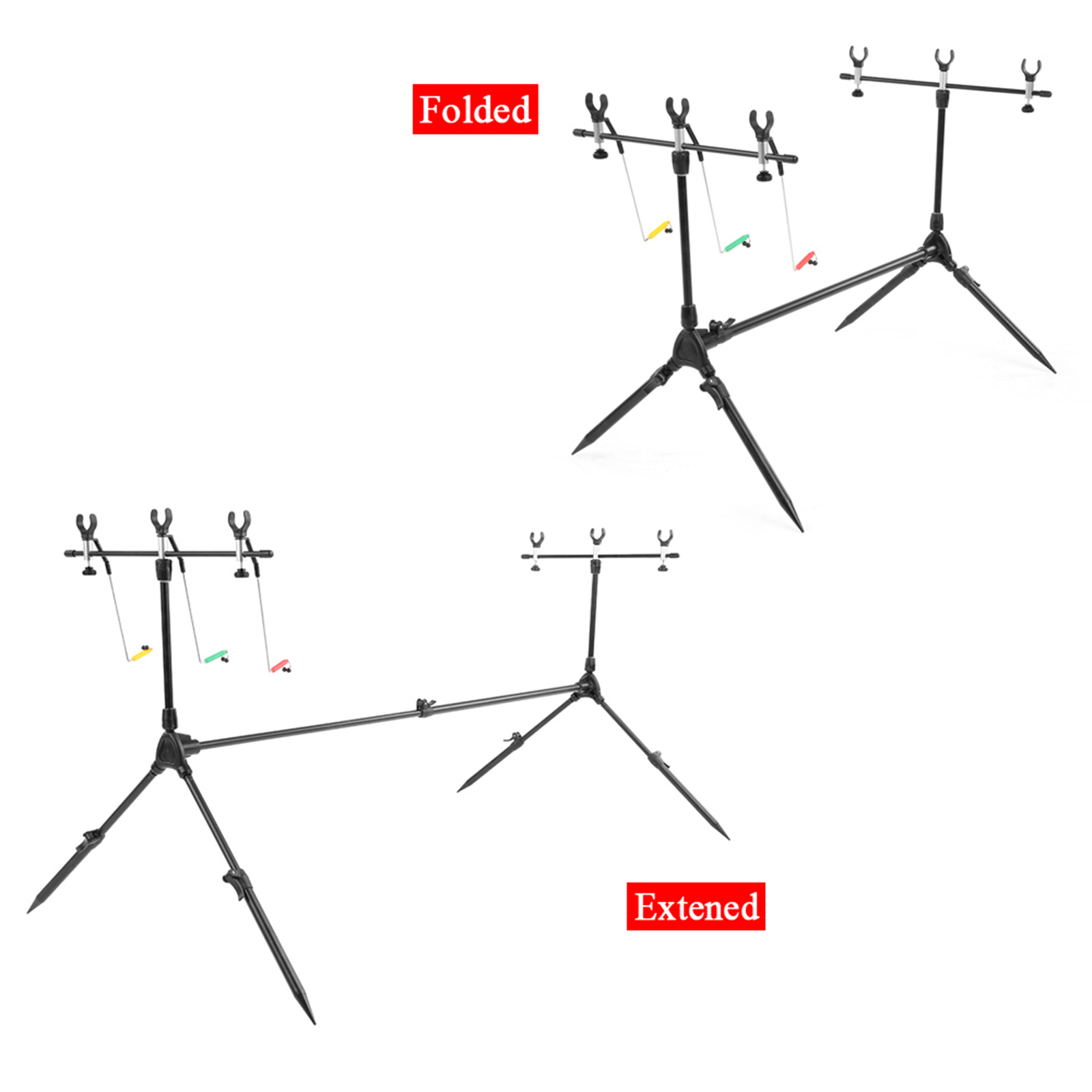 Lixada 3-in-1 Fishing Rod Pod  - огляд і ціна Fish Alarm