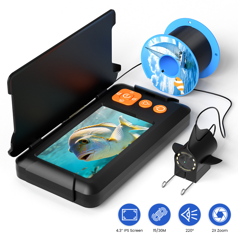 Portable Fish Finder With Brac - огляд і ціна Fish Finder Portable
