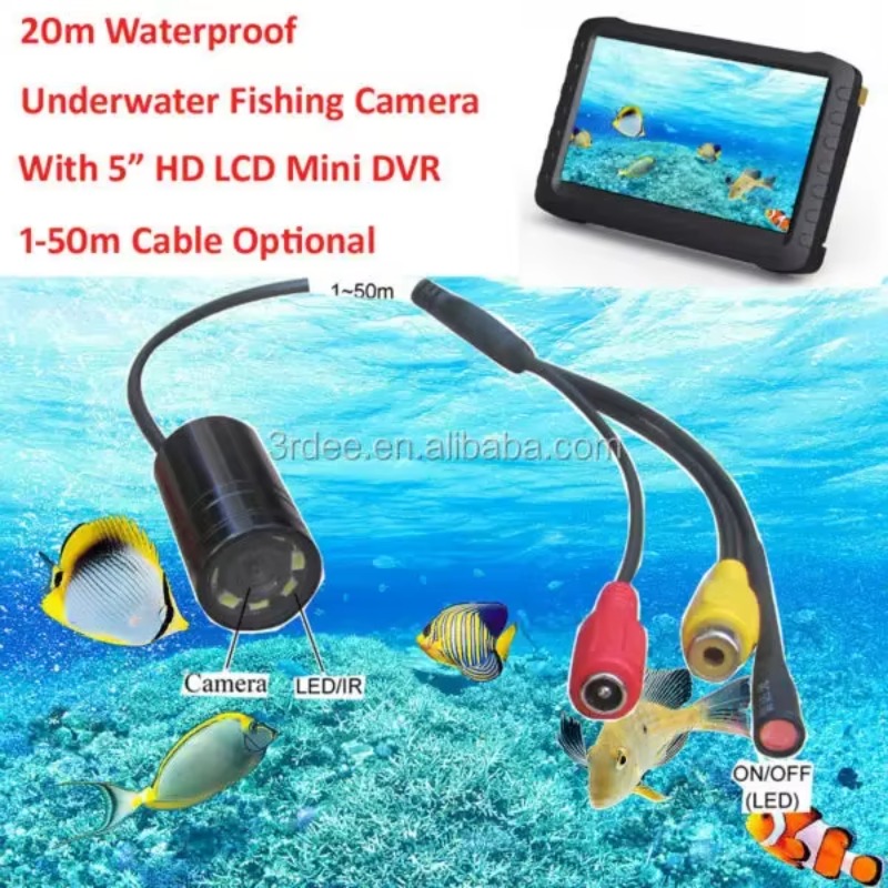 2025Portable Night Vision Unde - огляд і ціна Fish Finder Cable